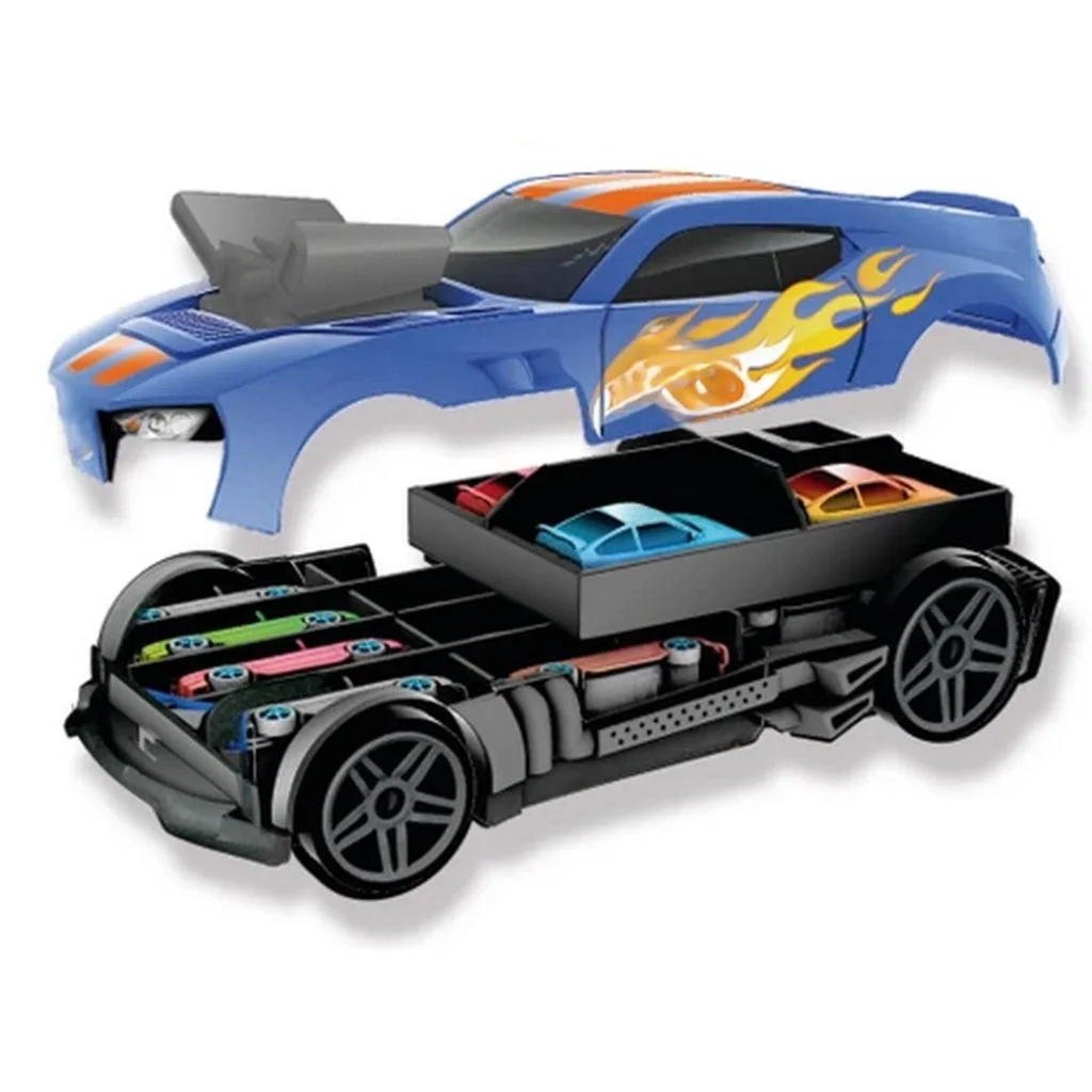 2-in-1 Race 'N Haul Car Storage