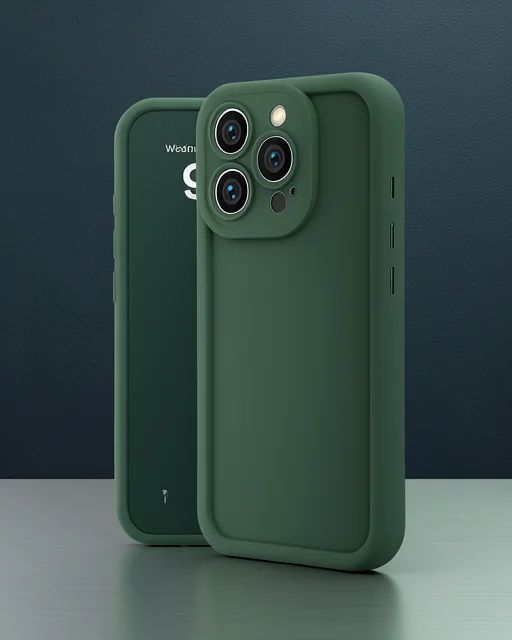 Apple İphone 16 Pro Kılıf Viera Silikon - Koyu Yeşil