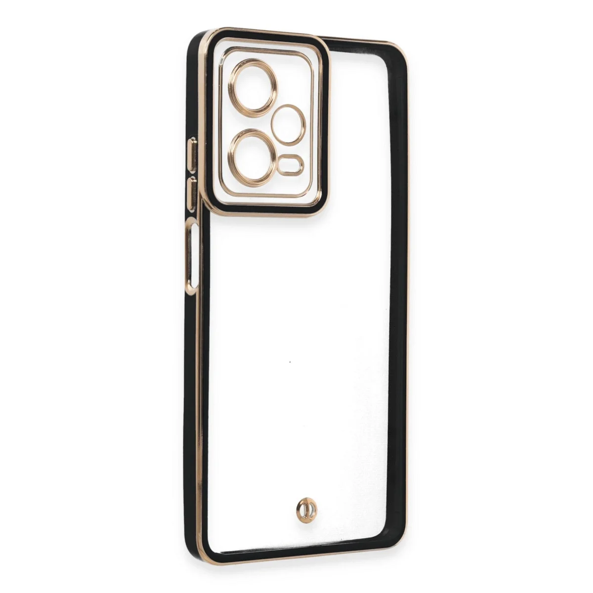 Xiaomi Redmi Note 12 5g Kılıf Liva Lens Silikon - Siyah görsel 2