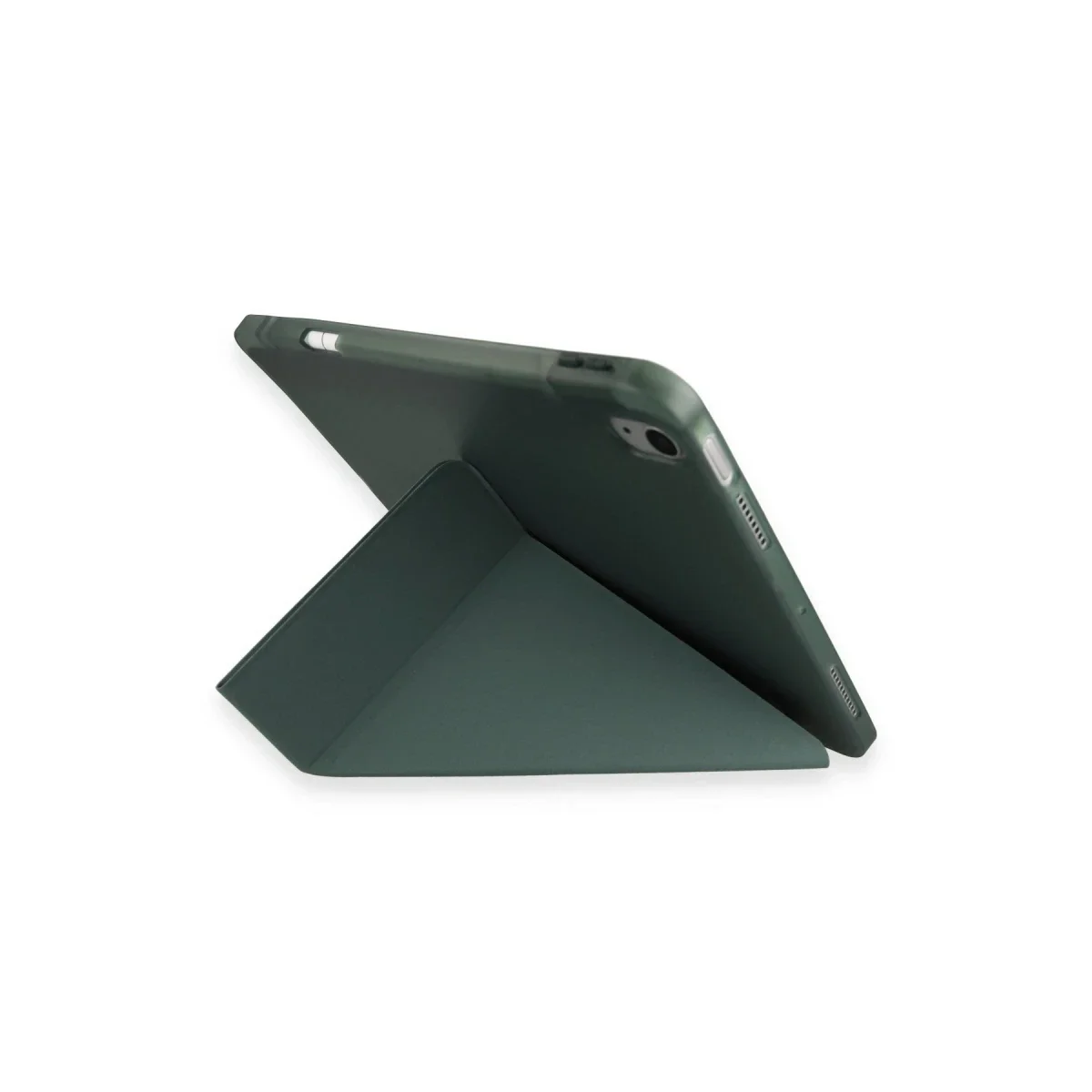 Xiaomi Pad 6 Kılıf Kalemlikli Mars Tablet Kılıfı - Koyu Yeşil görsel 5