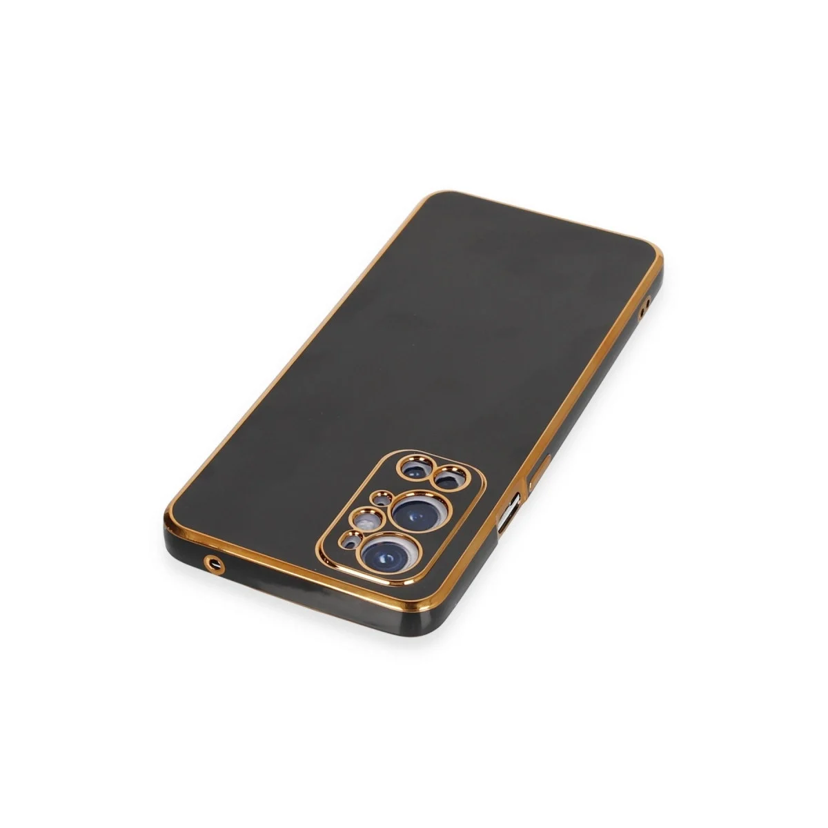 One Plus 9 Pro Kılıf Volet Silikon - Siyah görsel 3