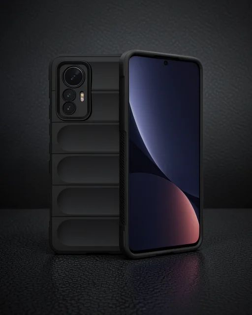 Xiaomi Mi 12 Lite Kılıf Optimum Silikon - Siyah