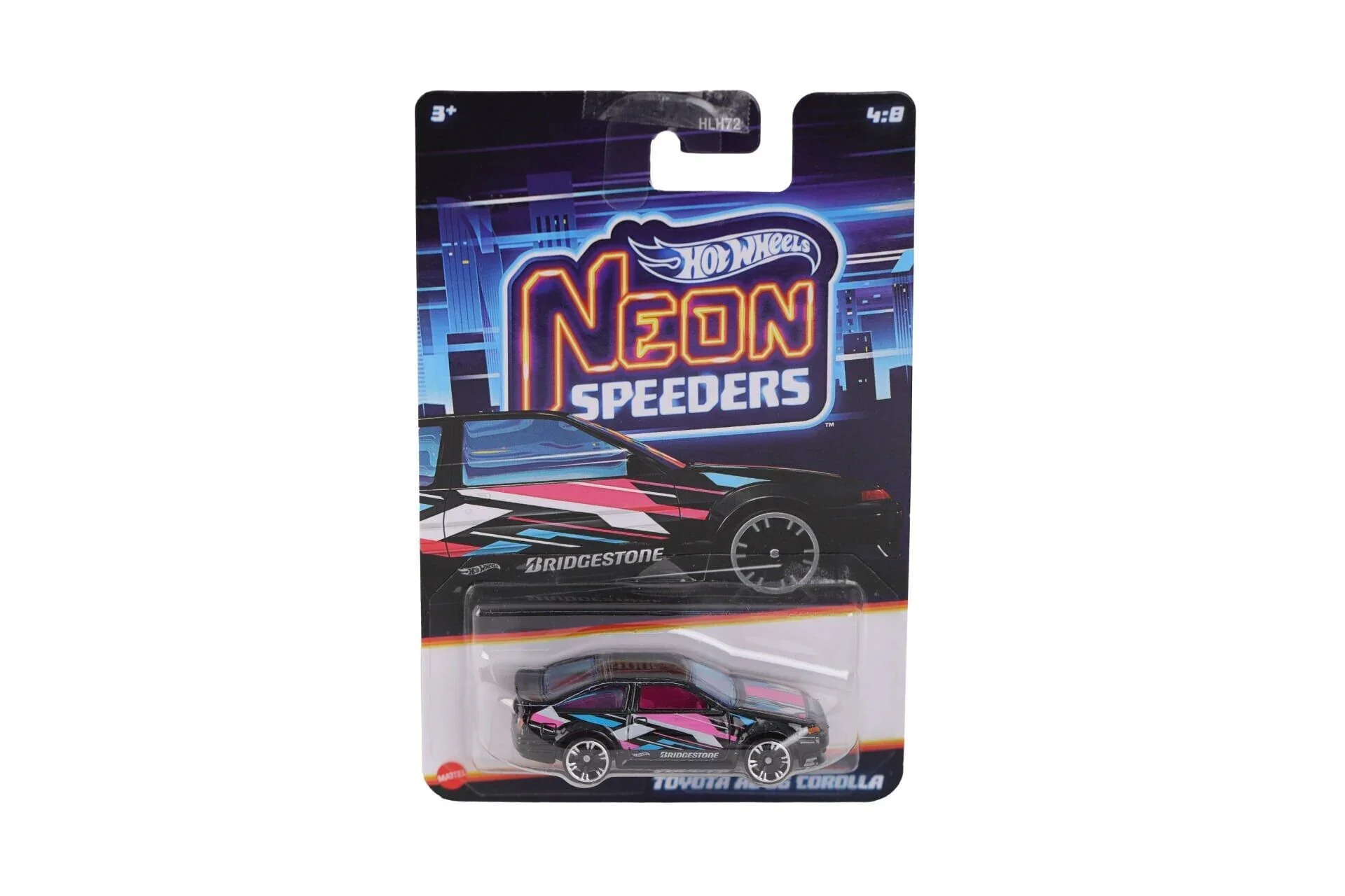 HLH72 Hot Wheels Neon Yarışlar Temalı Arabalar görsel 4