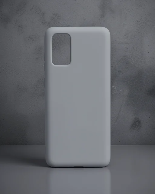 Samsung Galaxy S20 Plus Kılıf Nano İçi Kadife Silikon - Gri