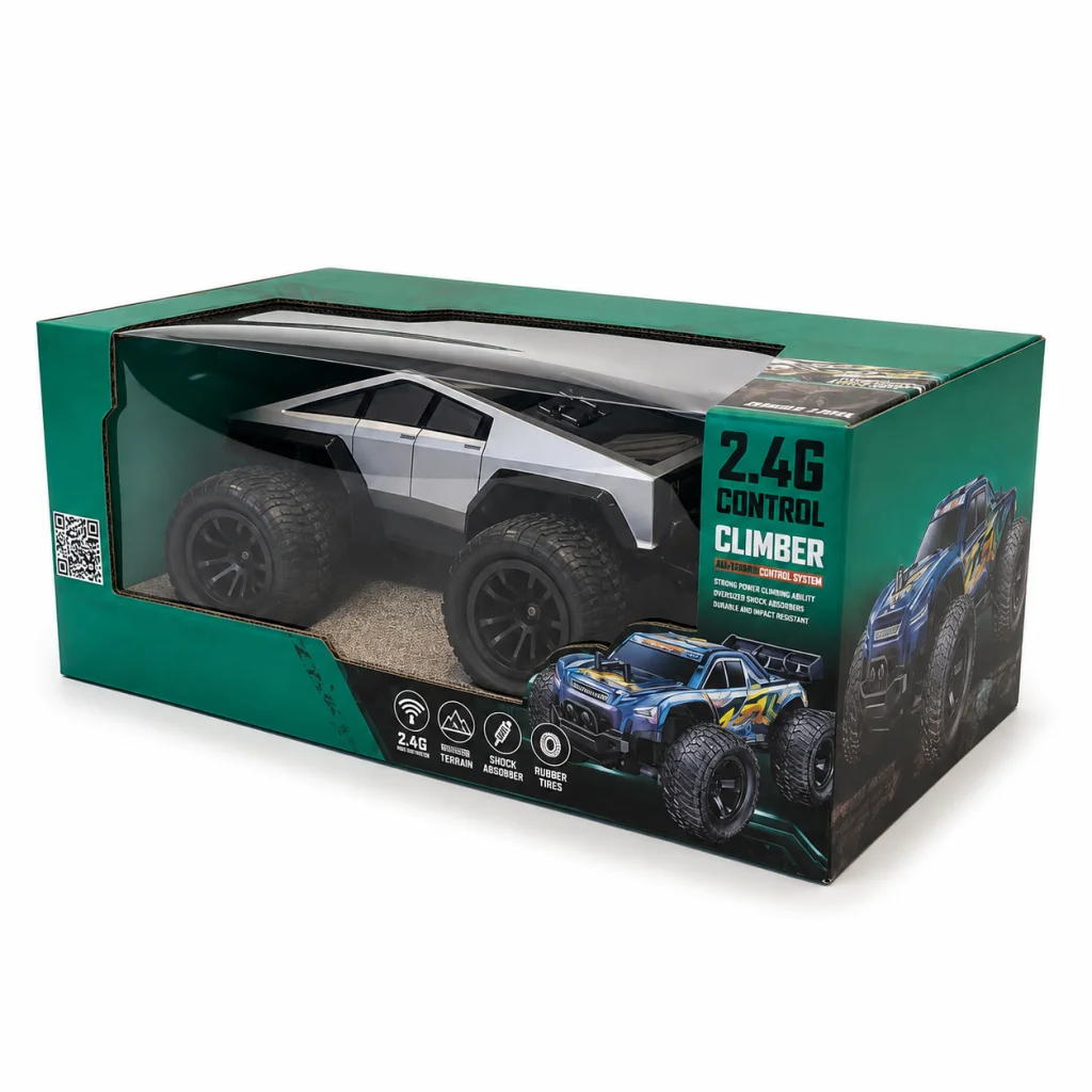 RQ3050 1:18 U/k Tesla Pikap Yüksek Hızlı görsel 3