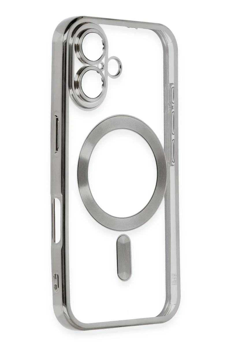 Apple iPhone 16 Kılıf Kross Magneticsafe Kapak - Titan Gri görsel 2