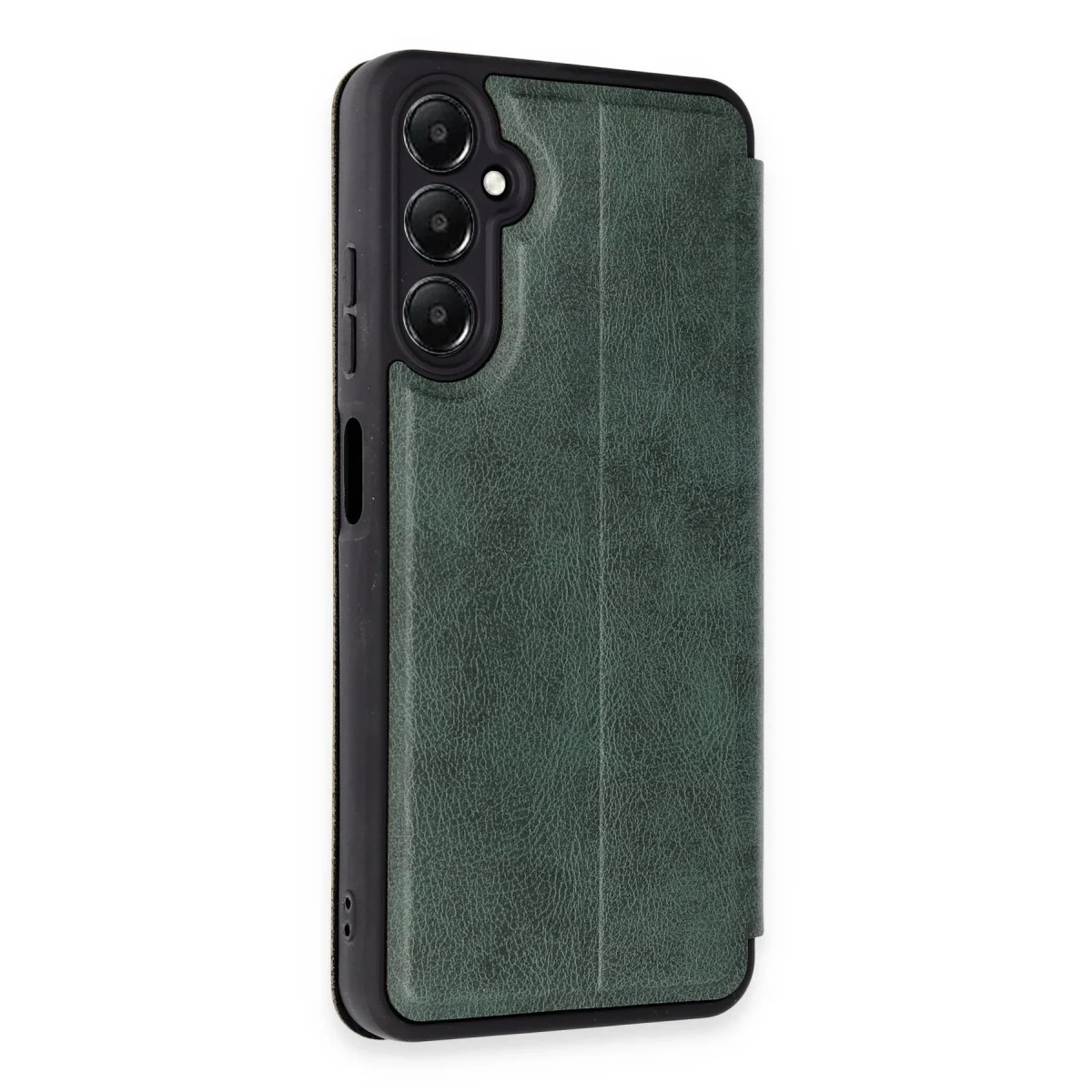 Samsung Galaxy A55 5g Kılıf Flip Cover - Koyu Yeşil görsel 2