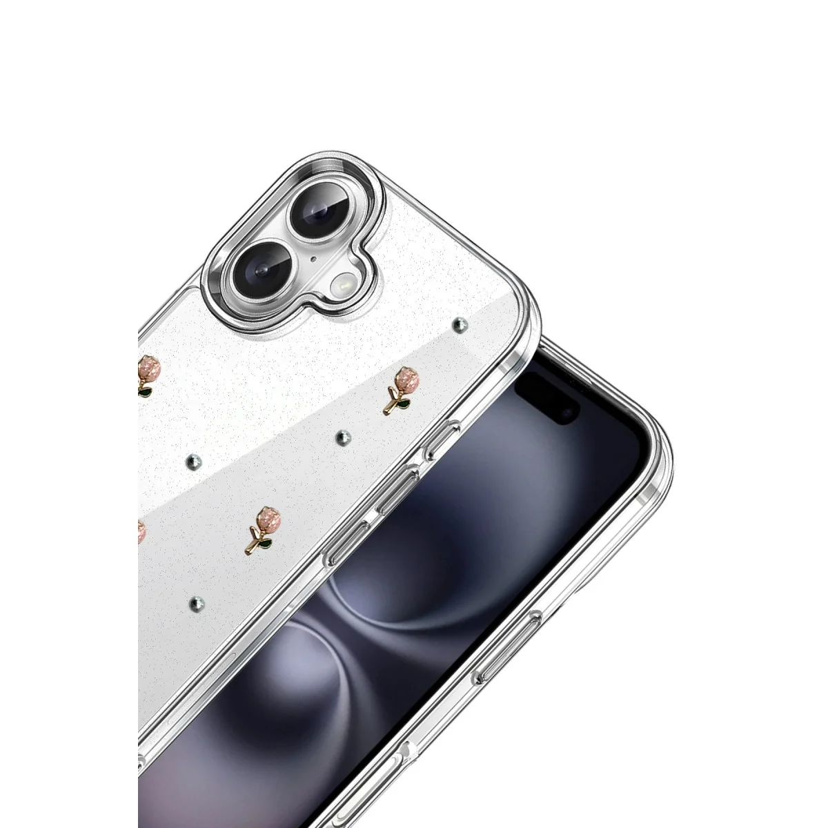 Apple İphone 16 Plus Fiyonk Desenli Kapak - Desen 6 görsel 2