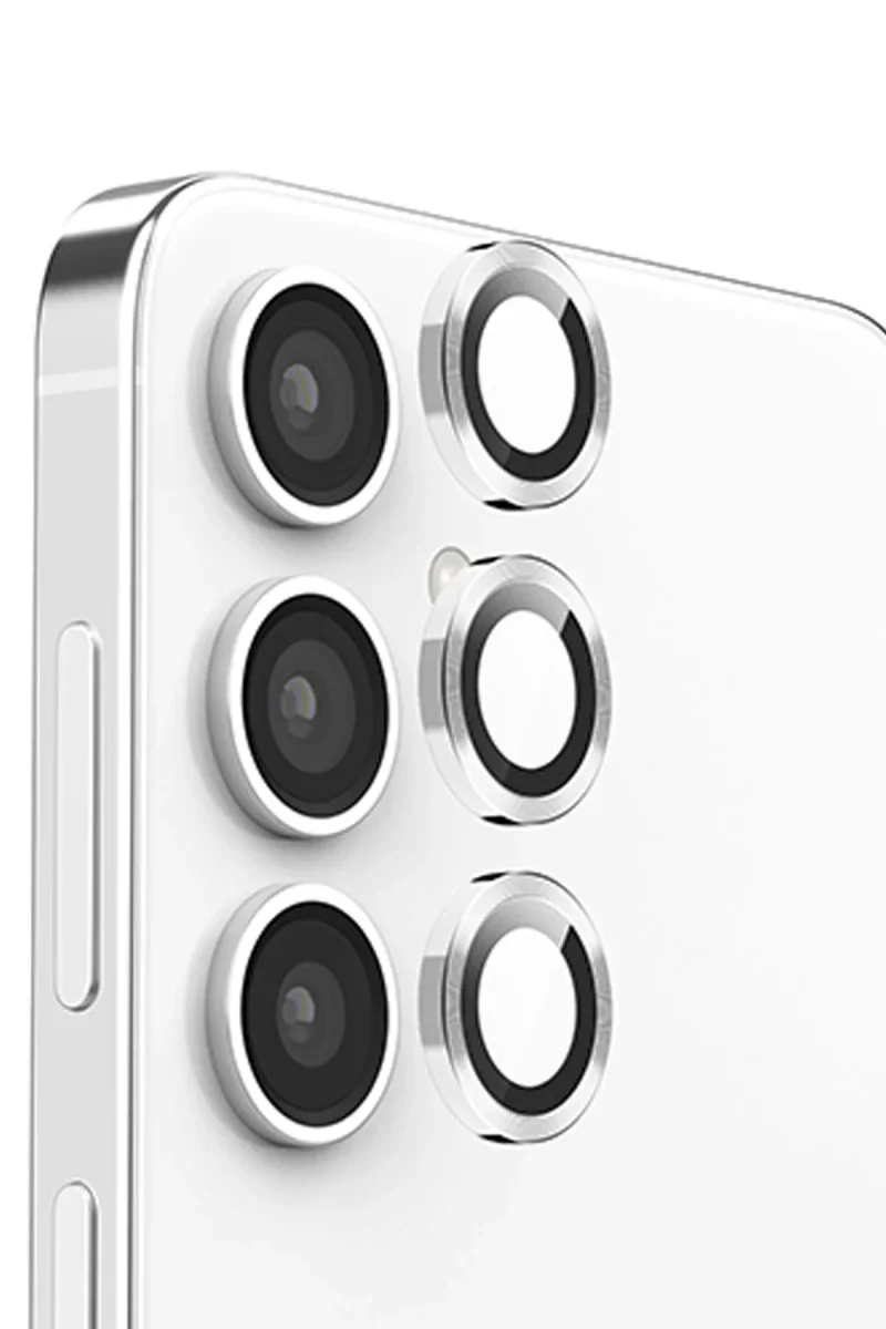 Samsung Galaxy S25 Raze Metal Kamera Lens - Gümüş