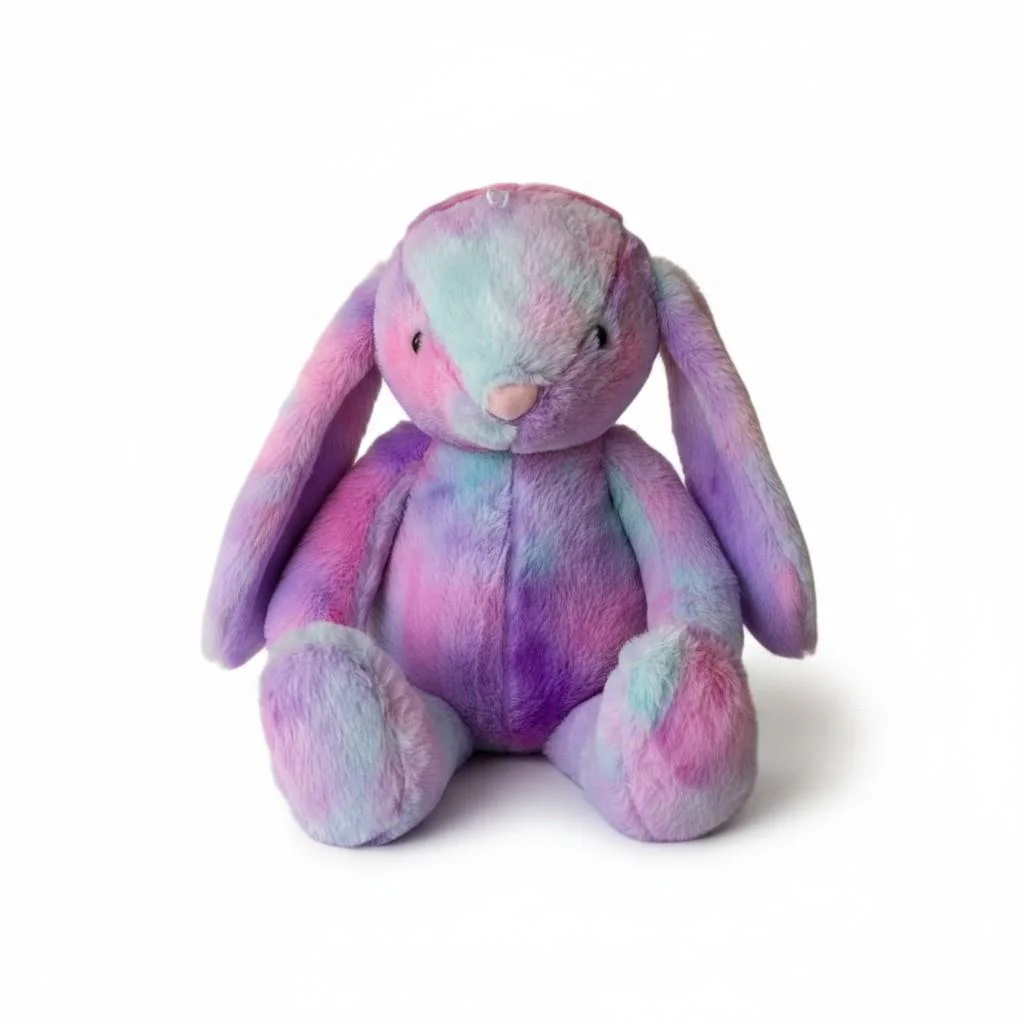 62450 60 CM RENKLİ UZUN KULAK TAVŞAN PELUŞ OYUNCAK (adet fiyatıdır) görsel 2