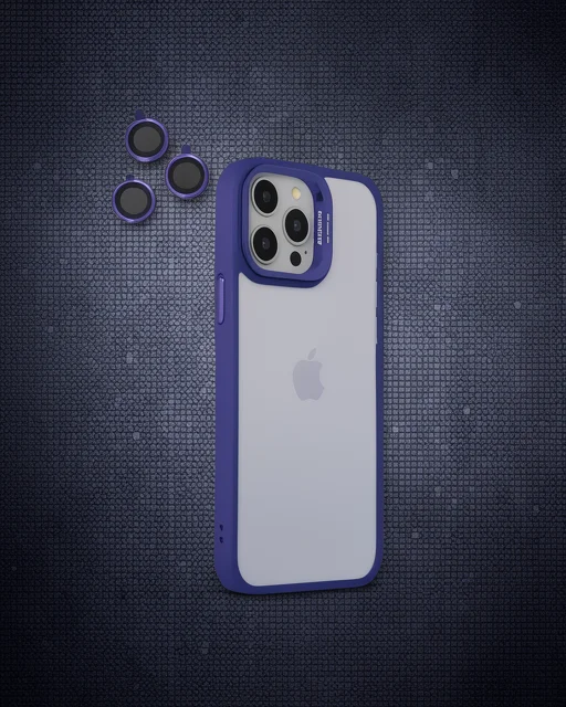 Joko Apple İphone 14 Pro Kılıf Roblox Lens Standlı Kapak - Mor