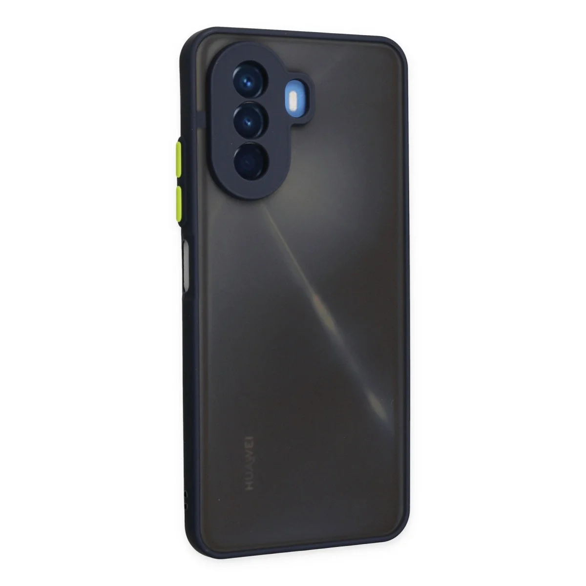 Huawei Nova Y70 Kılıf Montreal Silikon Kapak - Lacivert görsel 2