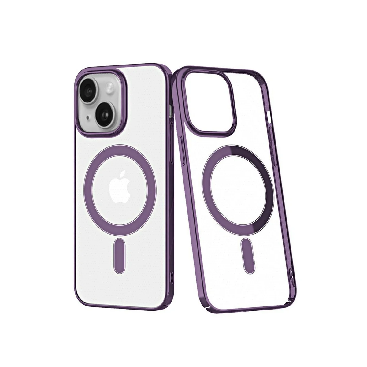 Apple İphone 14 Plus Kılıf Element Magneticsafe Sert Kapak - Mor