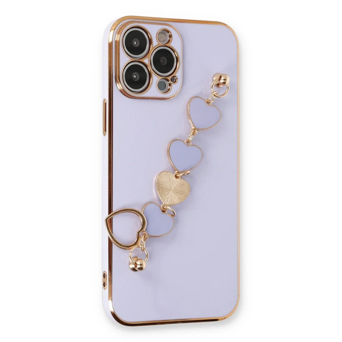 Apple iPhone 13 Pro Kılıf Esila Silikon - Lila