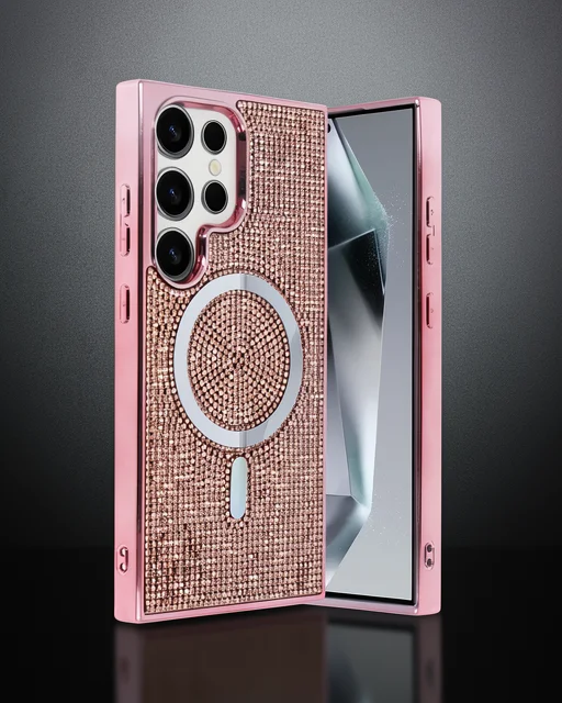 Joko Samsung Galaxy S25 Ultra Helen Magsafe Kapak - Pembe