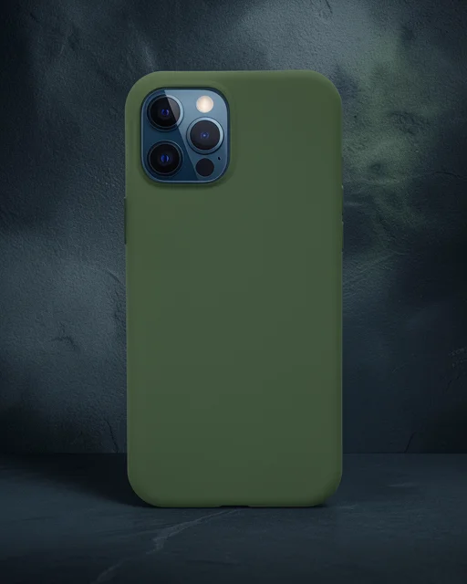 Apple İphone 12 Pro Max Kılıf Lansman Legant Silikon - Yeşil