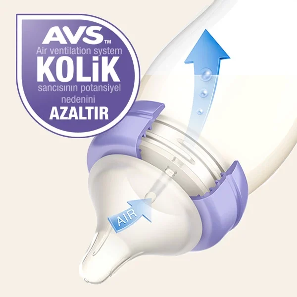 Biberon 2'Li Natural Wawa Biberon Emziği 240 ml görsel 3
