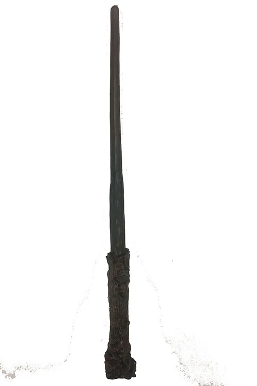 Harry Potter Asası 30 cm ve Siyah Çerçeveli Harry Potter Gözlüğü Seti görsel 2