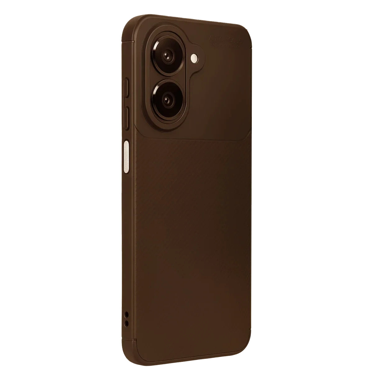 Samsung Galaxy A07 4G Auto Focus Karbon Kapak - Kahverengi görsel 3