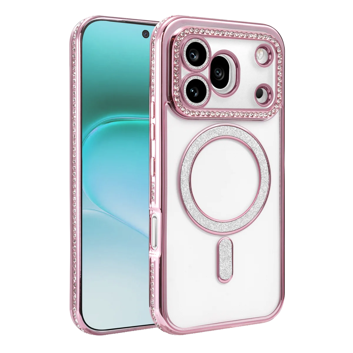 Huawei Honor 600 Pro Joke Simli Magneticsafe Kılıf - Pembe