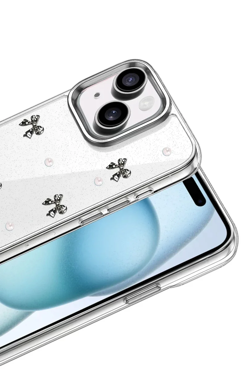 Apple iPhone 14 Fiyonk Desenli Kapak - Desen 8 görsel 2