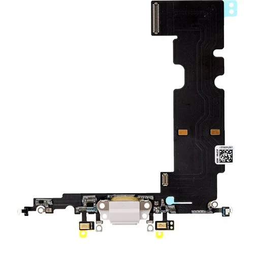 Iphone 8 Plus Şarj Soketi Ve Mikrofon Bordu Beyaz görsel 3