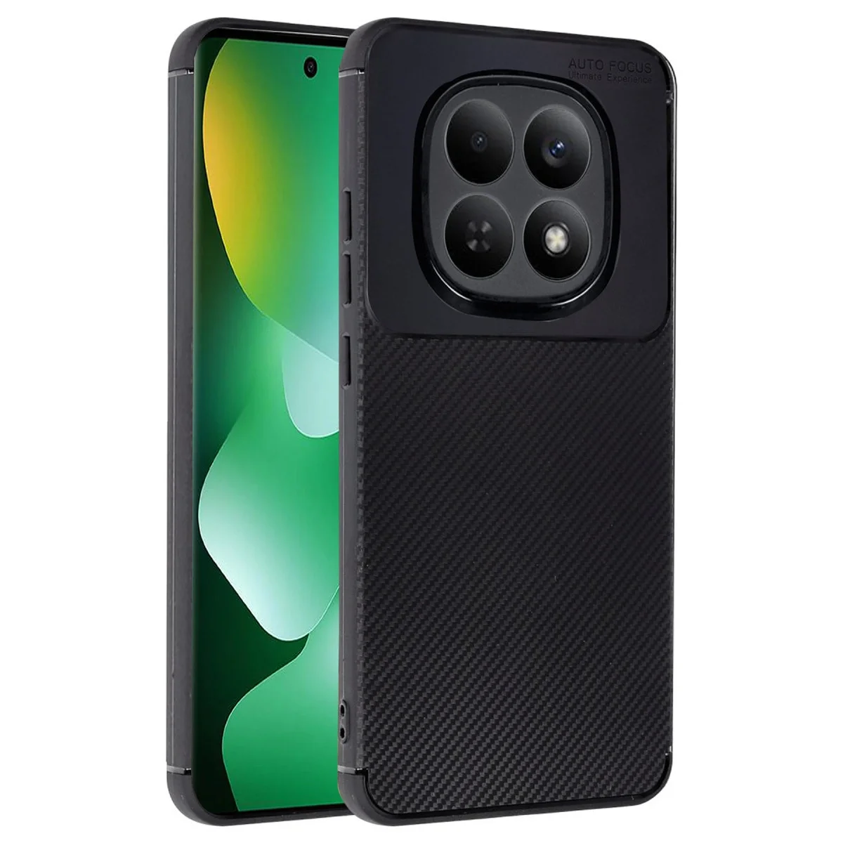 Xiao Red Note 15 4g Auto Focus Karbon Kapak - Siyah