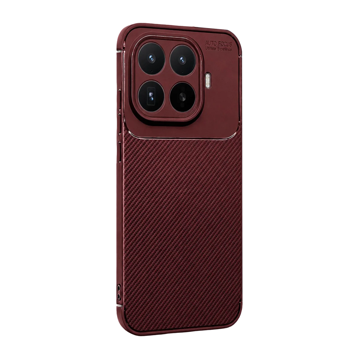 Xiaomi Mi 17T Pro Auto Focus Karbon Kapak - Bordo görsel 2