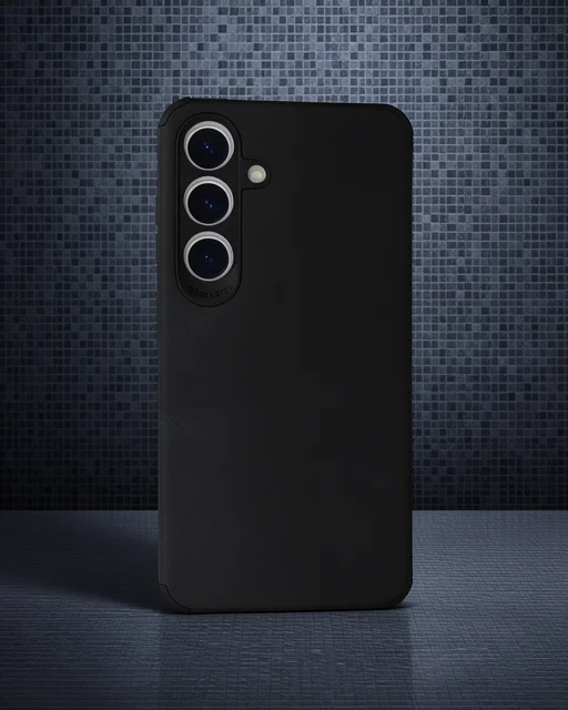 Samsung Galaxy S24 Kılıf Loop Deri Silikon - Siyah