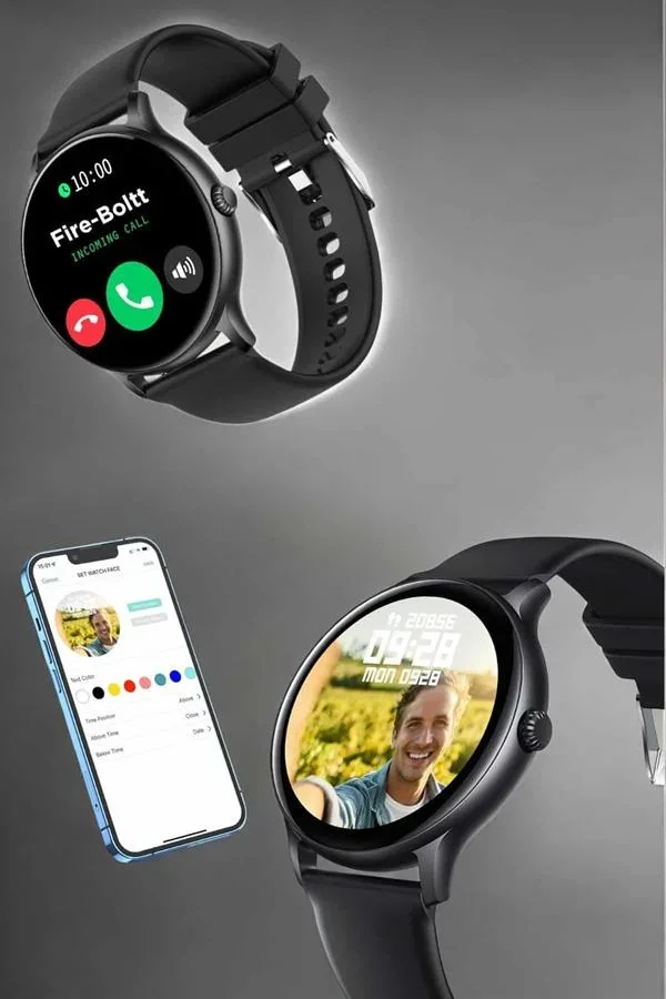 Akıllı Saat Sesli Görüşme Bluetooth Bağlantılı 3 Kordonlu Yeni Nesil görsel 3