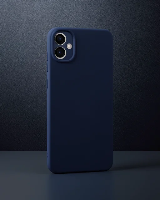 Samsung Galaxy A05 Kılıf First Silikon - Lacivert