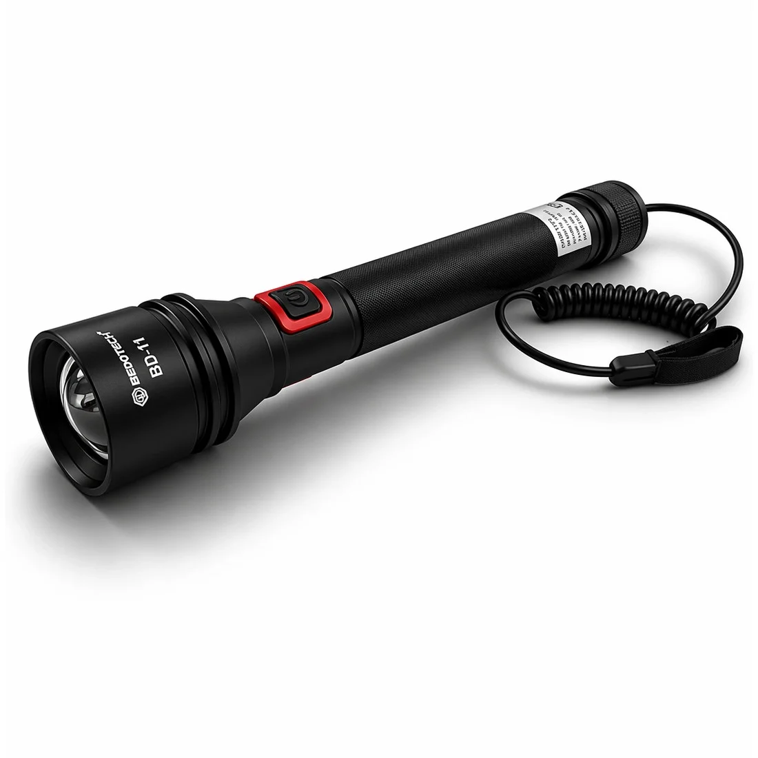 BD-11 8W TG LED Alüminyum Alaşımlı Zoomlu Type-C Şarjlı Tüfek Feneri görsel 2
