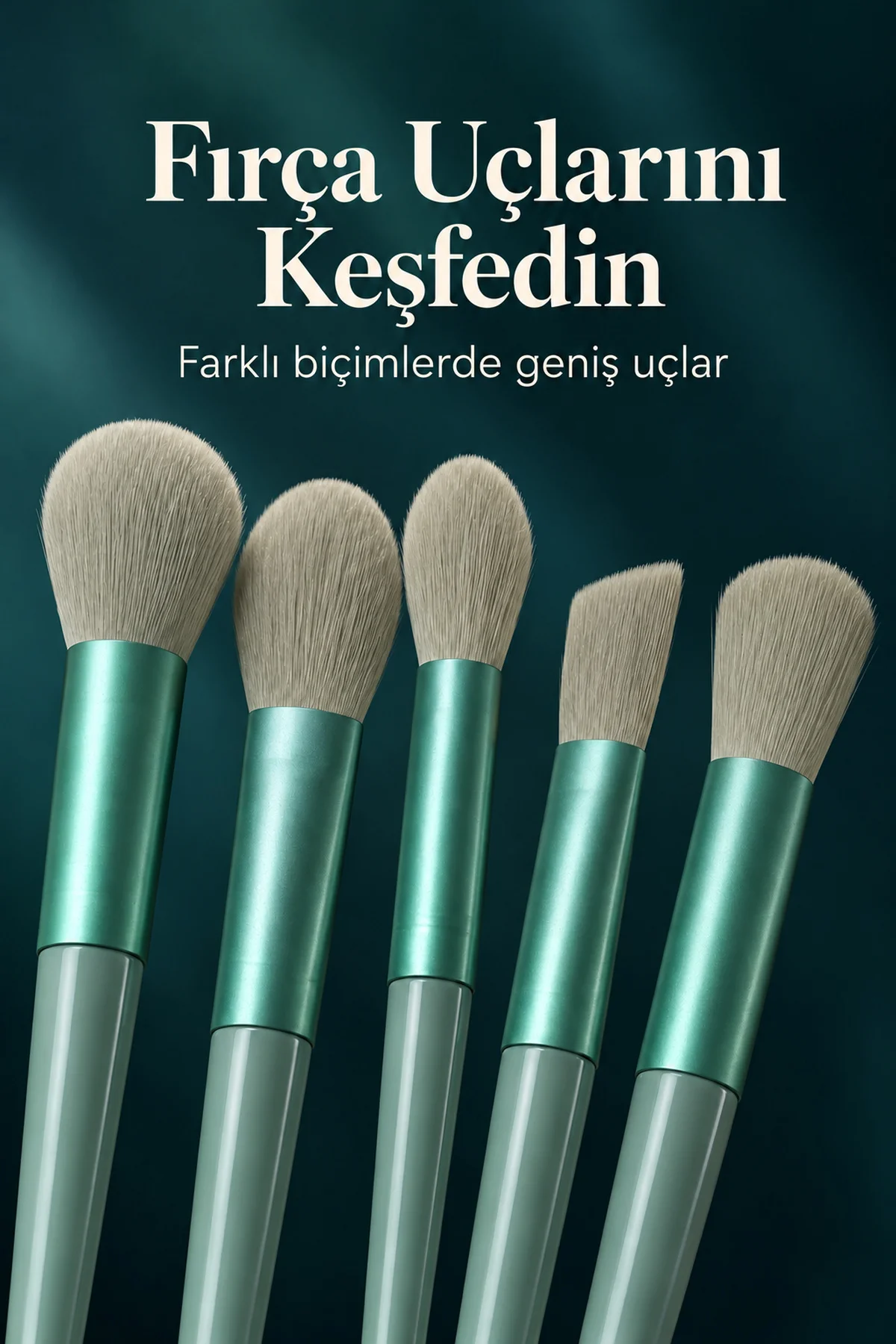 13'lü Fiber Kıllı Yumuşak Makyaj Fırçası Seti Taşınabilir ve Ergonomik Tasarım görsel 6