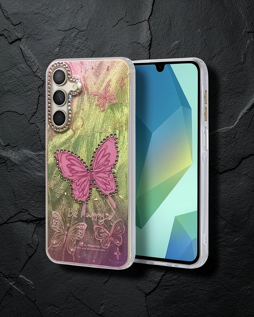 Samsung Galaxy A25 5g Kılıf Blade Aynalı Desenli Kapak - Desen 5