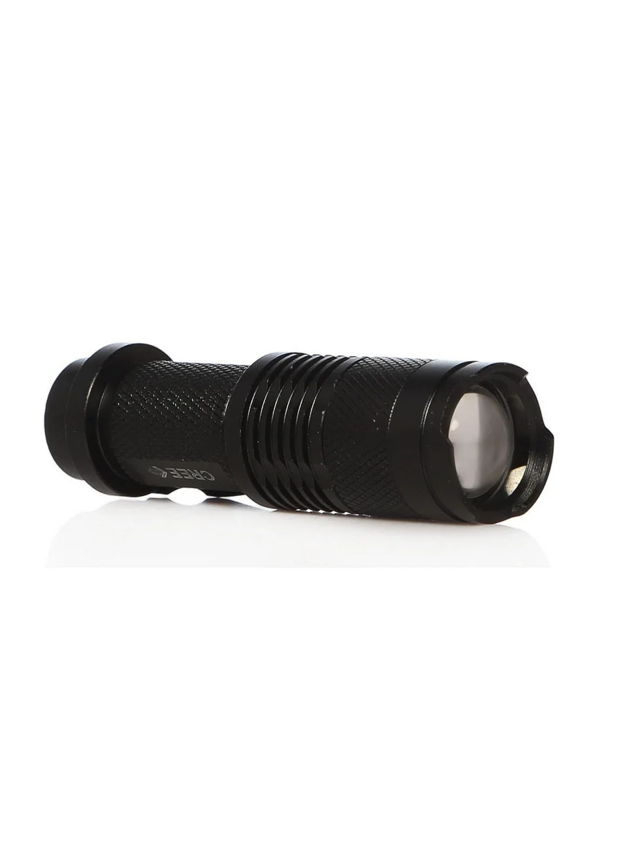 BRS2 XPE LED Şarjlı Metal El Feneri görsel 2