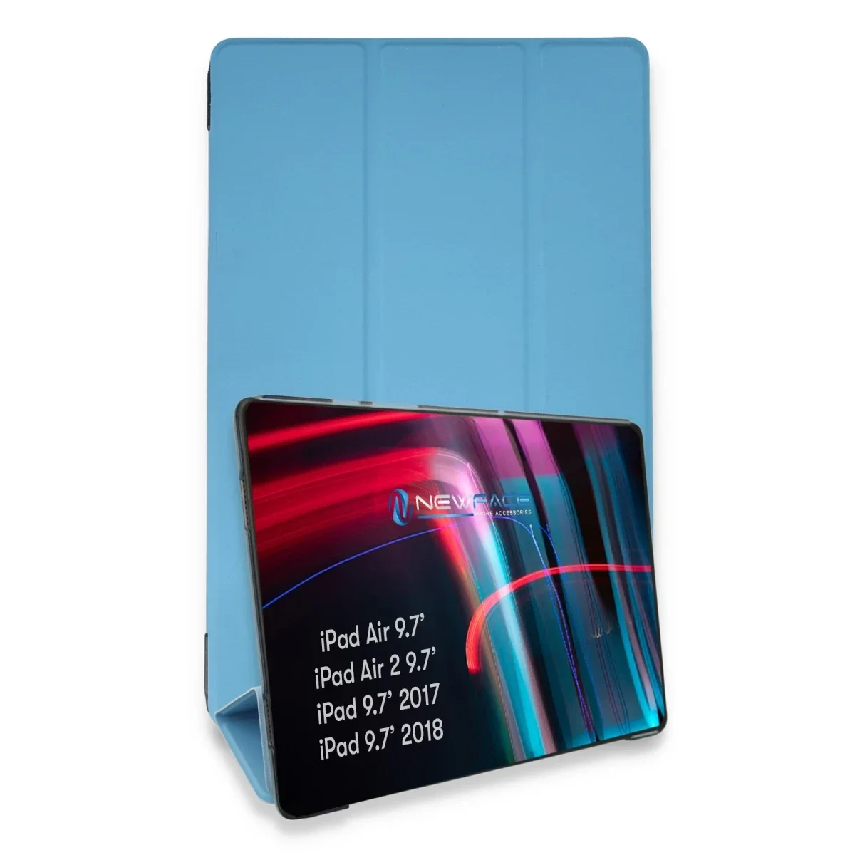 Apple iPad 5 Air 9.7 Kılıf Tablet Smart Kılıf - Mavi