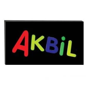 Işıklı Tak Çalıştır Hazır Tabela Akbil görsel 2