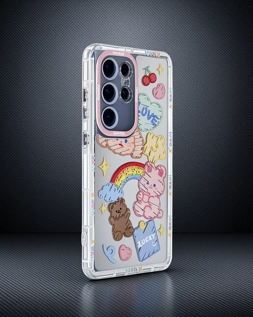 Samsung Galaxy S23 Ultra Kılıf Reflexion Desenli Kapak - Desen 4