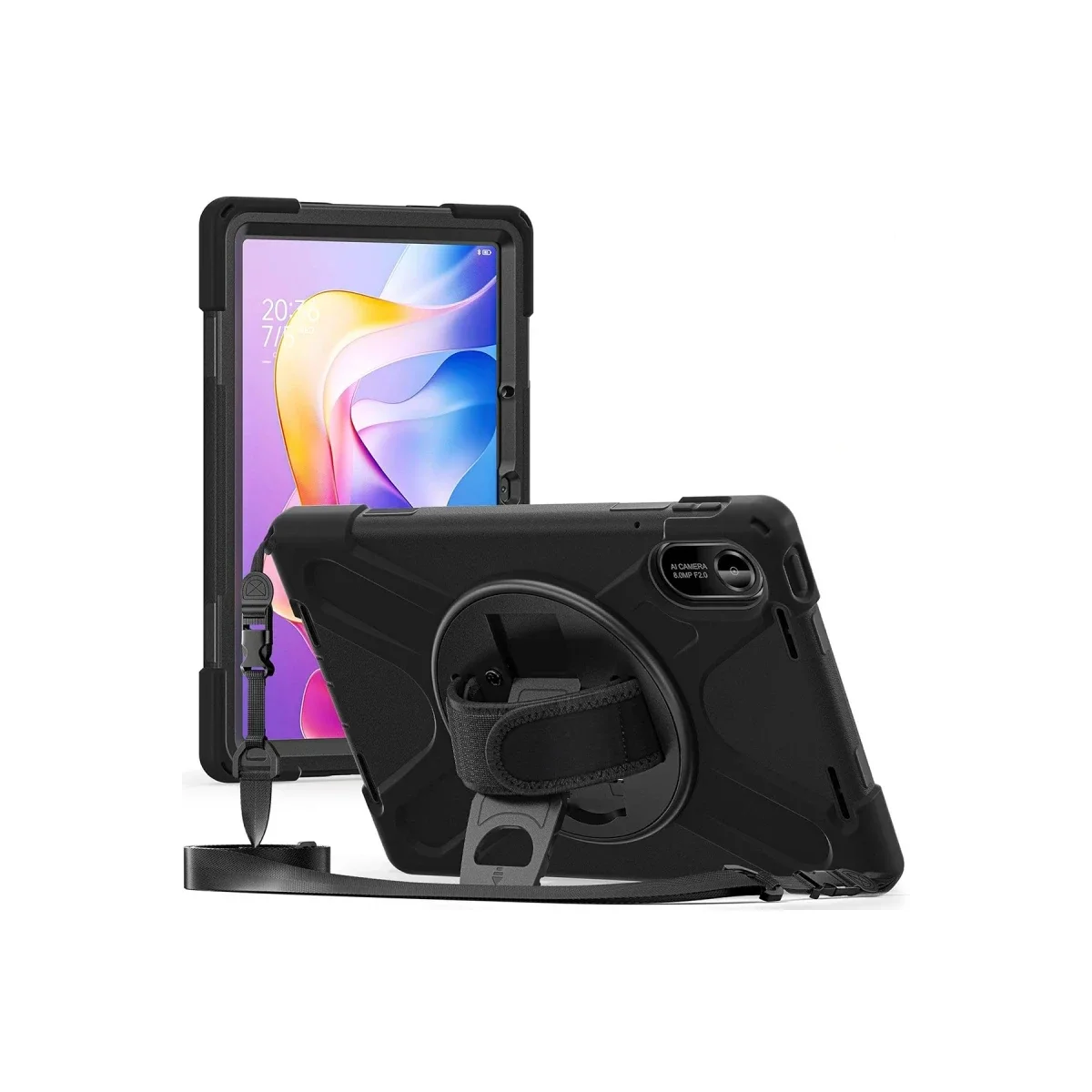 Xiaomi Redmi Pad 2 Kılıf Amazing Tablet Kapak - Siyah