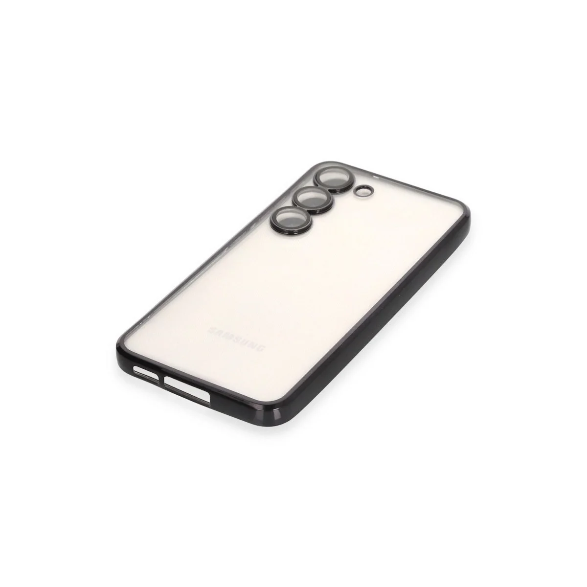 Samsung Galaxy S23 Plus Kılıf Razer Lensli Silikon - Siyah görsel 4