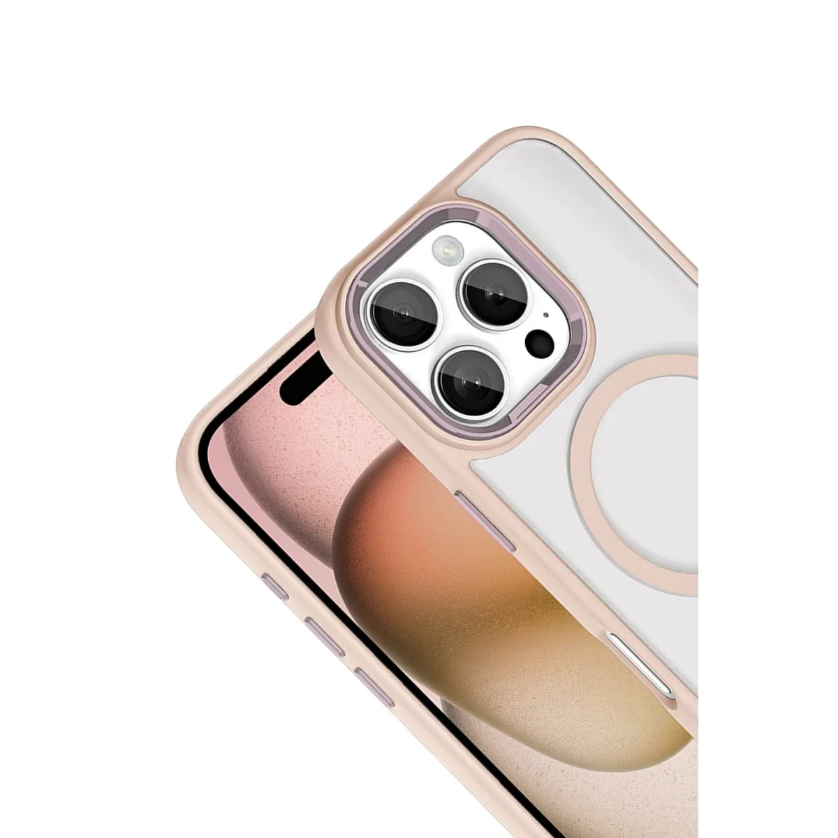 Joko Apple iPhone 16 Pro Max Terea Magsafe Kapak - Pembe görsel 4