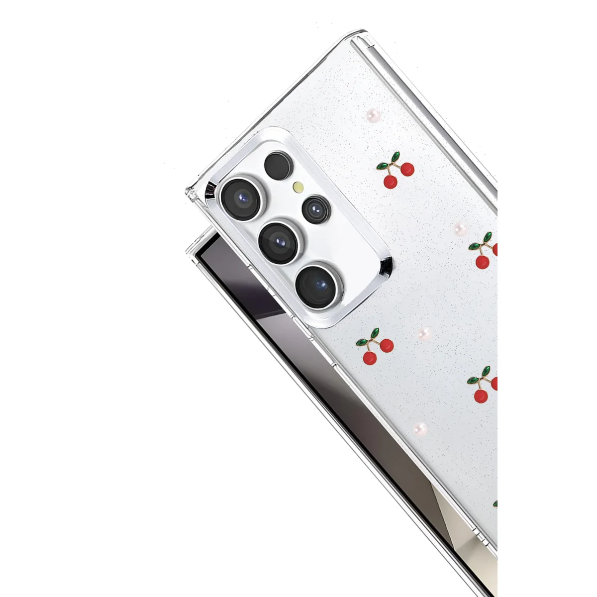Samsung Galaxy S24 Ultra Fiyonk Desenli Kapak - Desen 9 görsel 3
