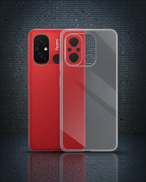 Xiaomi Redmi 12c Kılıf Lüx Şeffaf Silikon