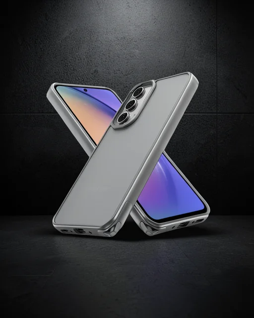 Samsung Galaxy A05s Kılıf Elegant Kapak - Titan Gri