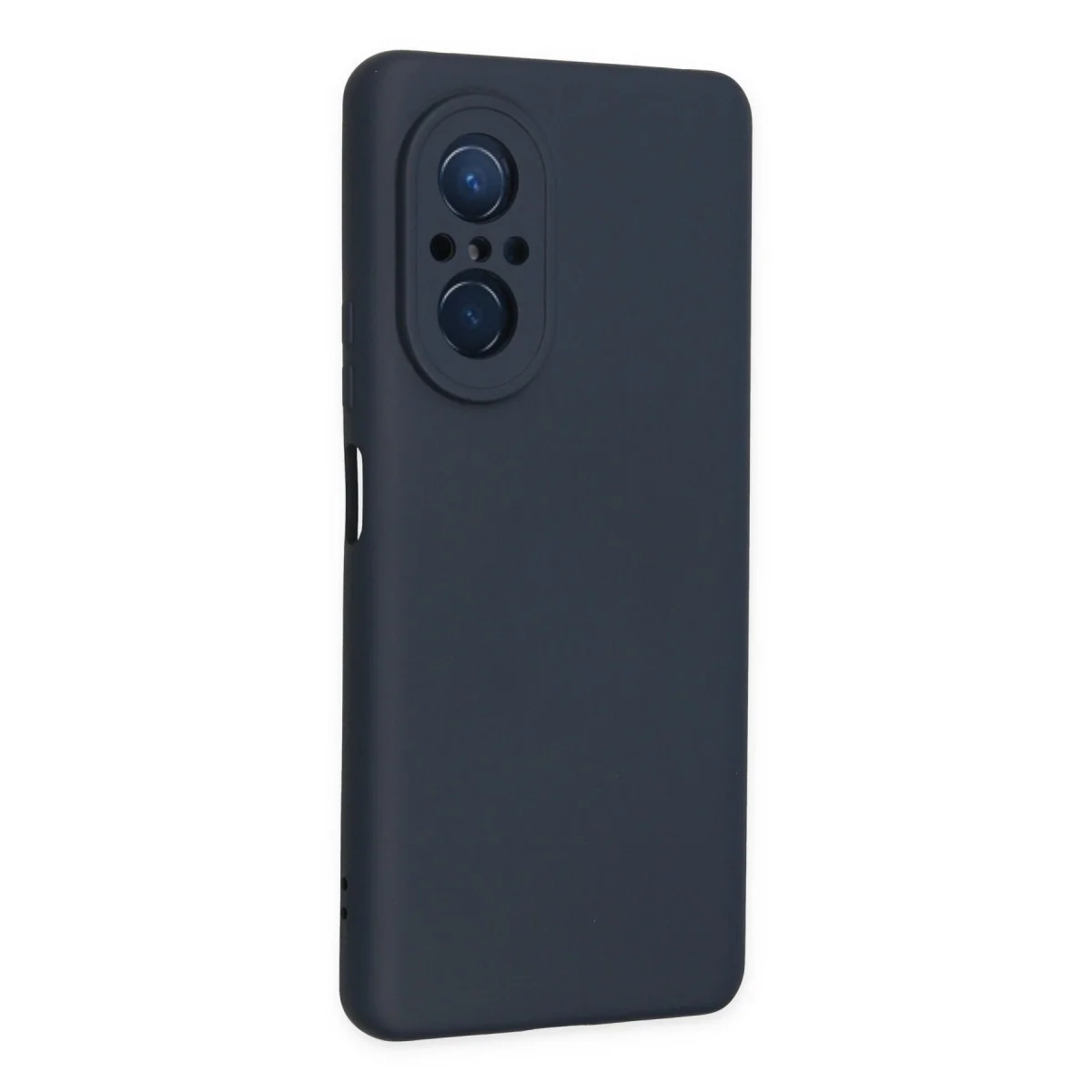 Huawei Nova 9 Se Kılıf Nano İçi Kadife Silikon - Lacivert görsel 2