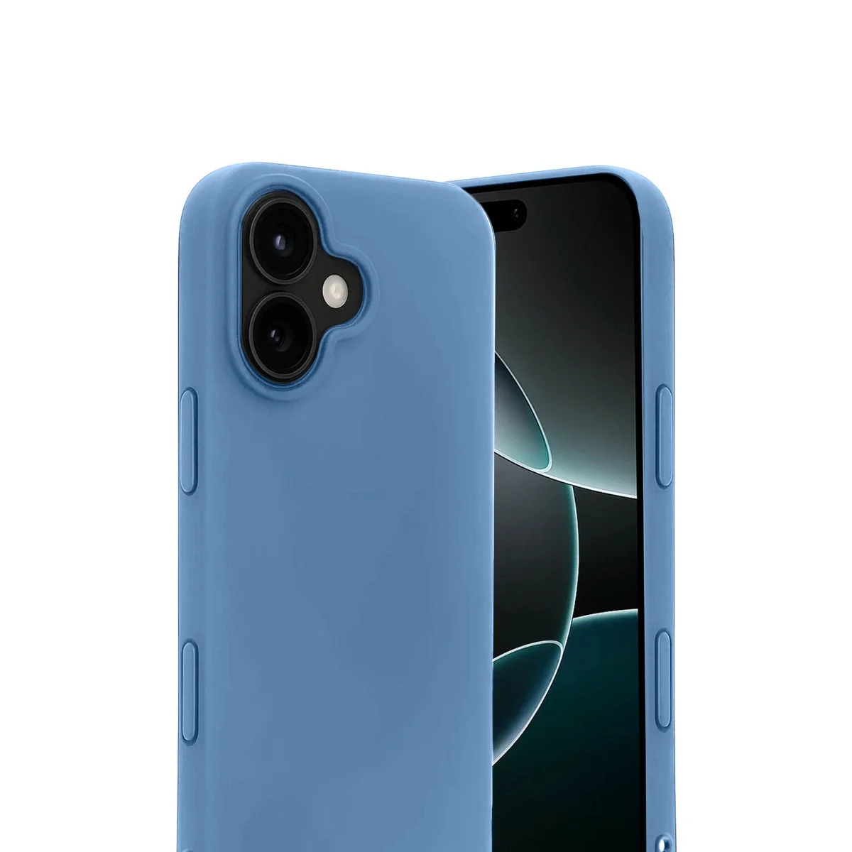 Apple İphone 17 First Silikon - Mavi görsel 2