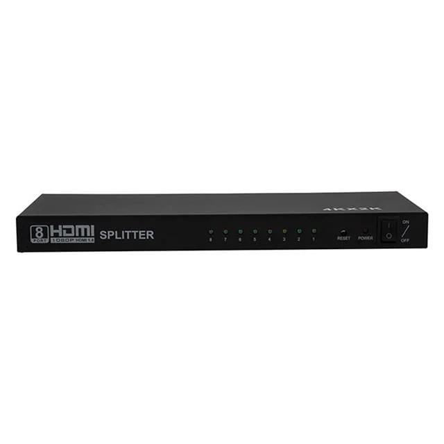 Hytech 8 Port 4K x 2K Hd Splitter Dağıtıcı HY-LU8 görsel 2