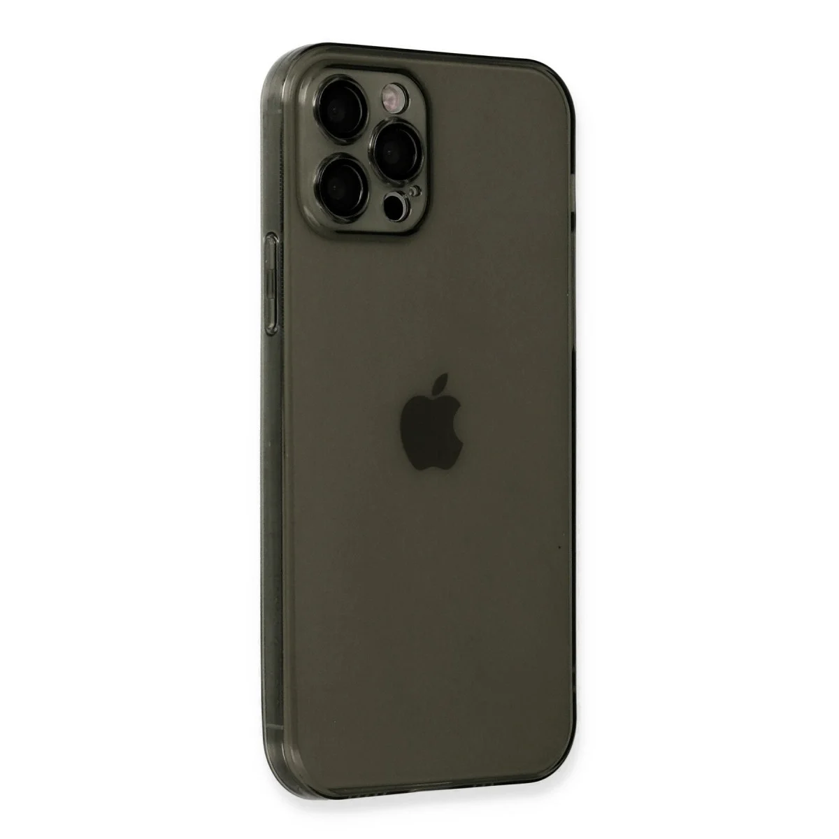 Apple İphone 12 Pro Kılıf Fly Lens Silikon - Siyah görsel 2