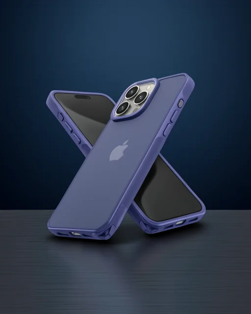 Apple İphone 15 Pro Kılıf Elegant Kapak - Lacivert