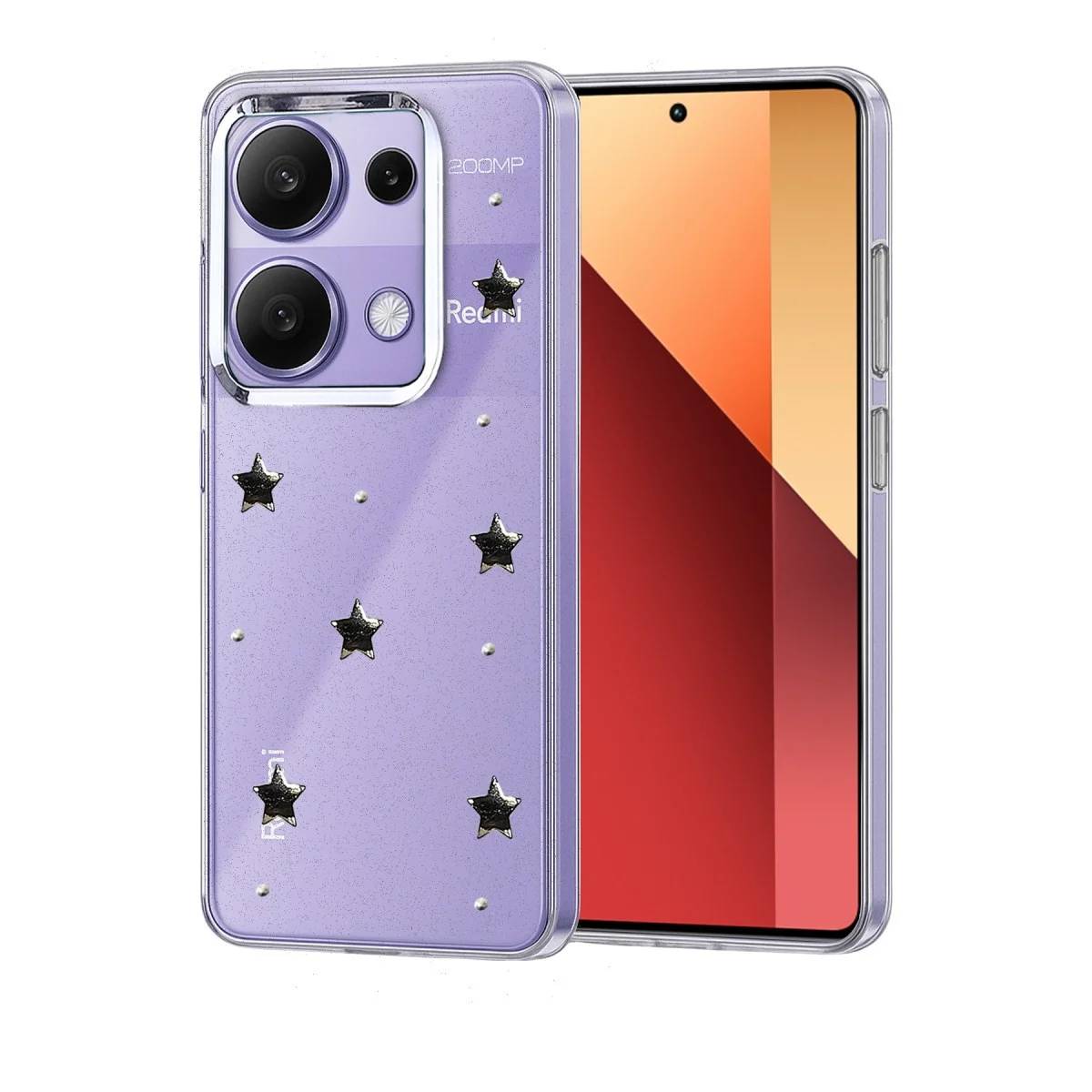 Xiao Red Note 13 Pro 4g Fiyonk Desenli Kapak - Desen 4
